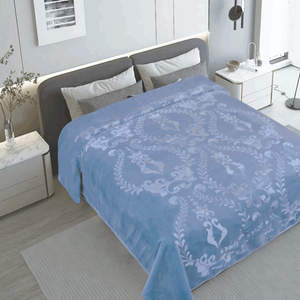 Cannon Plain Rashel Blanket - Blue