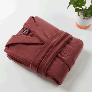 روب الإستحمام مع قبعة بحجم صغير جدا من كانون - أبيض