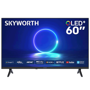 تلفزيون ذكي QLED بنظام أندرويد بدقة UHD 4K من سكاي وورث - 60 بوصة