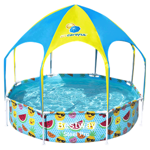 Bestway Steel Pro UV Care Splash-in-Shade Pool