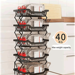 Chinatown Foldable Kitchen Storage Rack