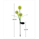 Chinatown Multicolor LED Dandelion Flower Stake Lights