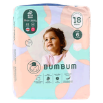 BumBum Size 6 Organic Bamboo Bamboo Compact Pants - (15-25 kg)