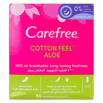 Carefree Aloe Scent Cotton Pantyliner