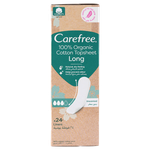 Carefree Unscented Extra long Cotton Pantyliners