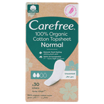 Carefree Unscented Normal Cotton Pantyliners