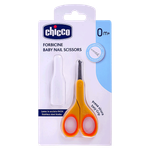Chicco Baby Nail Scissors Orange - (0+ Months)
