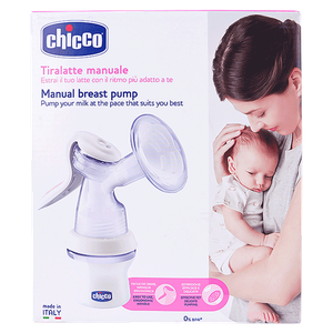 Chicco Wellbeing Manual Breast Pump - White