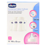 Chicco Wellbeing Silicone Milk Containers