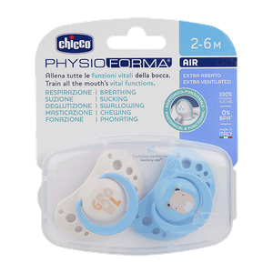 Chicco Physio Forma Blue Air Soother Pacifier - (2-6 Months)