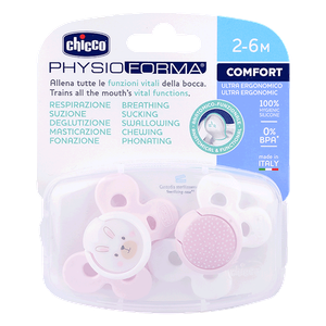 Chicco Physio Forma Comfort Blue Soother Pacifier for Boys - (2-6 Months)