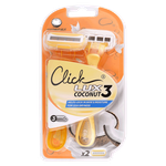 Click Lux3 Coconut 3Blades Razors