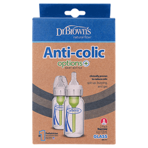 Dr Brown's Anti-Colic Baby Feeding Bottle - (0+ Months)