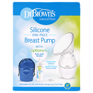 Dr. Brown’s Silicone Breast Pump with Bottle