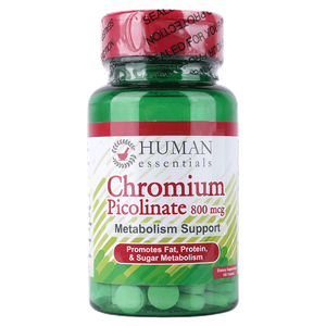 Human Essentials Chromium Picolinate 800 mcg Tablets