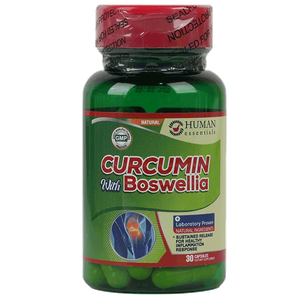Human Essentials Curcumin With Boswellia Capsules