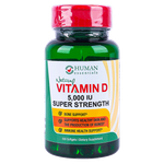 Human Essentials Vitamin D 5000 iu Softgels