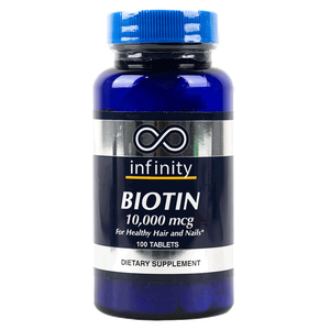 Infinity Biotin Tablets - 10000mcg