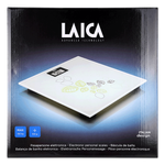 Laica Electronic Scale with Leaves - White