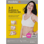 Medela 3-in-1 Nursing & Pumping Bra - Medium