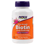 Now Extra Strength Biotin 10 mg Capsules