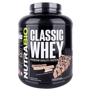 Nutrabio Classic Chocolate Peanut Butter Bliss Whey Protein Powder