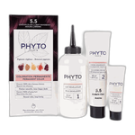 Phyto Permanent Hair Color - 5.5 Light Mahogany Brown