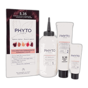 Phyto Permanent Hair Color - 5.35 Chocolate Light Brown