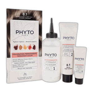 Phyto Permanent Hair Color - 8.1 Light Ash Brown