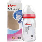 Pigeon Softouch Glass Bottle - (+0 Months)