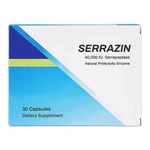 Serrazin Serrapeptase Capsules - 40000 IU