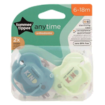 Tommee Tippee Anytime Soothers - (6-18 Months)