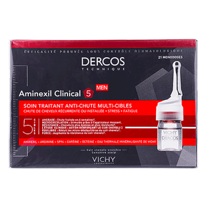 Vichy Decros Aminexil Clinical Anti-Hair Loss Treatment Ampoules - Men