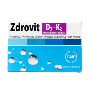 Zdrovit Vitamin D3 & K2 Tablets