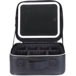 Orca Makeup Bag W Lighted Mirror - Black