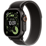 Apple Watch Ultra 3 Gps + Cellular  - 49 mm  (Black Titanium Case with Medium/Large Black/Charcoal Trail)