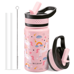 Buzio Kids Bottle with Straw Lid - Unicorn