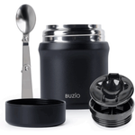 Buzio Kids Stainless Steel Food Container - Black