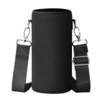 Buzio Water Bottle Holder Carrying Pouch - Black