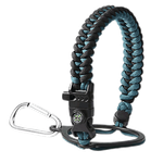 Buzio Paracord Carrier Strap Cord-Fits Wide Mouth Bottle - Indigo Crush
