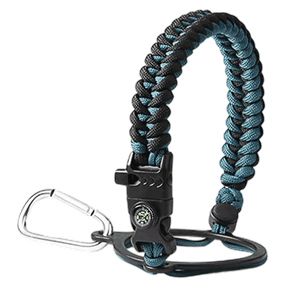 Buzio Paracord Carrier Strap Cord-Fits Wide Mouth Bottle - Indigo Crush