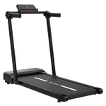 Smart Foldable Home Treadmill Supports up to 110 kg - Black Grey