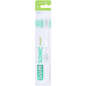 G.U.M Sonic Daily Refill Head - White