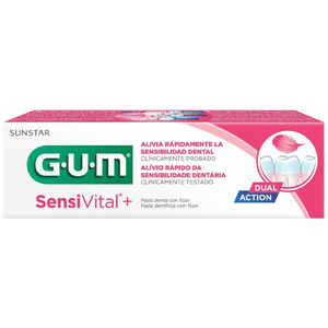 Gum Sensivital+ Fluoride with Mint Toothpaste
