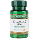Nature's Bounty Vitamin C & Zinc Capsules