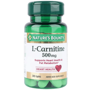 Nature's Bounty L-Carnitine 500 mg Capsules
