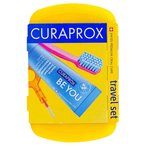 Curaprox Travel Oral Care Set - Yellow