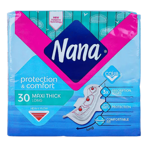 Nana Maxi Plus Long Pads With Wings