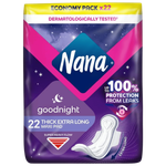Nana Goodnight Extra Long Maxi Thick Pads With Wings