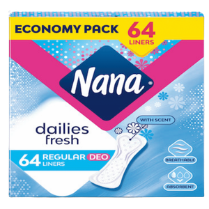 Nana Dailies Fresh & Protect Pantyliners